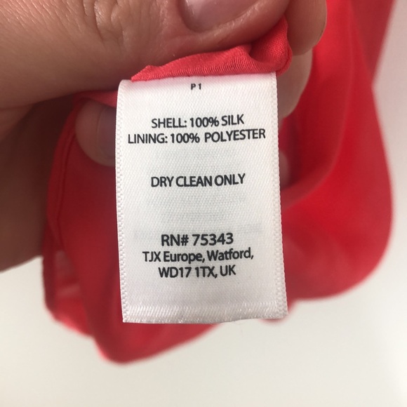 Silk dress 100% - Picture 4 of 4